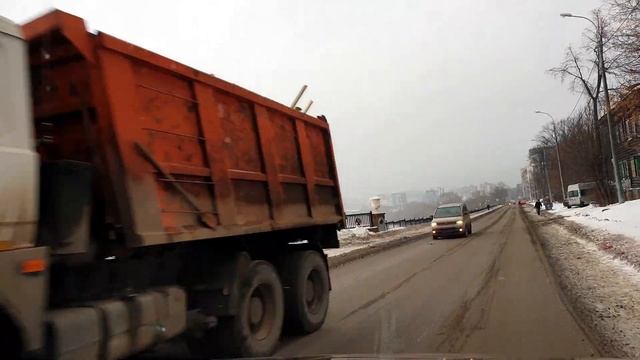 город Ижевск улица Милиционная в декабре 4К смотреть онлайн