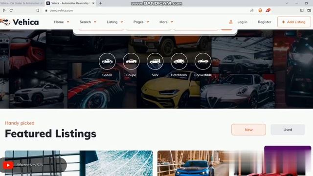Automotive Website || WordPress Elementor theme смотреть онлайн