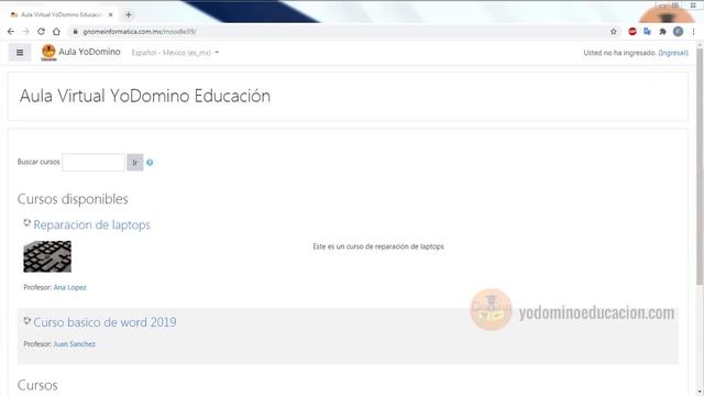 CURSO PARA PROFESORES MOODLE (COMPLETO 2022) VIDEO U2S6 Autoinscripcion смотреть онлайн