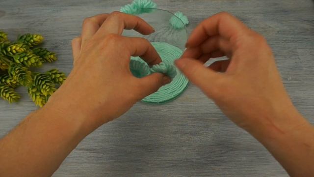 Нежная КОРЗИНКА из пластиковой бутылки и нитей смотреть онлайн