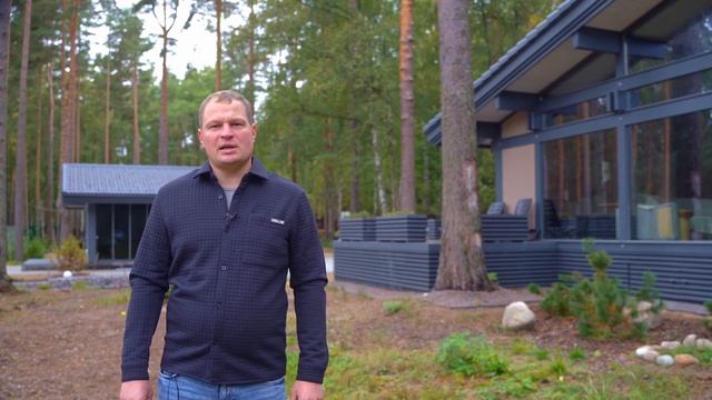 Дачный комплекс строений в клубном поселке Лосево