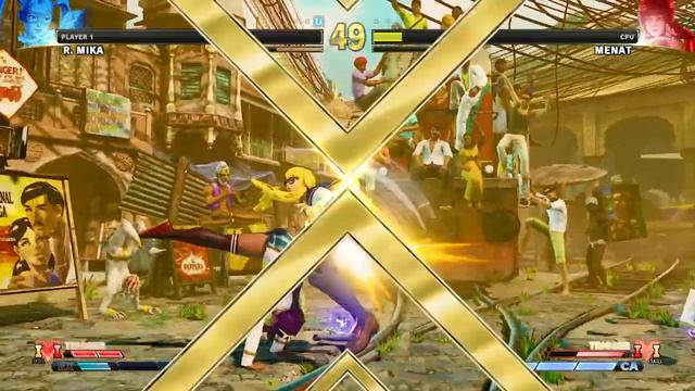 STREET FIGHTER V R Mika vs Menat смотреть онлайн