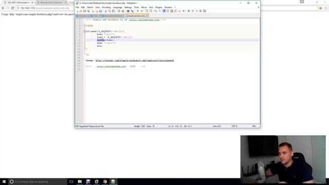 Gaining a web shell via web application file upload functionality смотреть онлайн