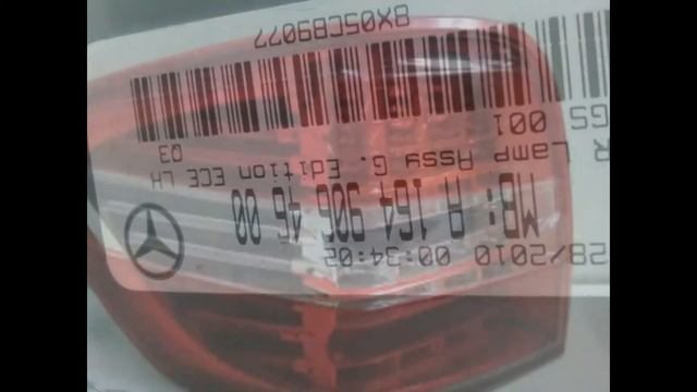 Mercedes ML LED AMG -oryginalna lampa tył смотреть онлайн