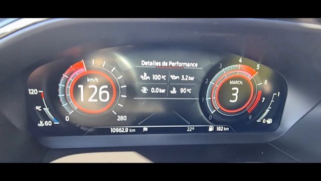 Ford Focus ST 2.3 / 50-150 Km/h en 3ª - Sonido modificado (3rd gear acceleration). смотреть онлайн