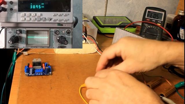 Усилитель на базе TDA 7293. смотреть онлайн