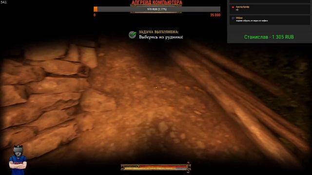 KINGDOM COME: DELIVERANCE [FROM THE ASHES] - ЛАБИРИНТ ШАХТ, КРАЖИ И РЕСУРСЫ смотреть онлайн