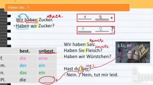Урок 5/28. A1. Немецкий для начинающих. Продукты питания. Отрицание существительных в немецком.