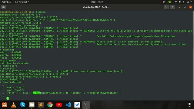 MongoDB Secure Installation | MongoDB Authentication And Roles | MongoDB Tutorial For Beginners смотреть онлайн