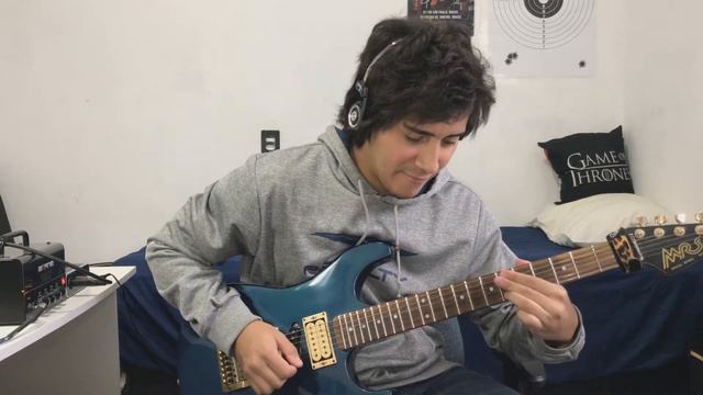 Survivor - Eye Of The Tiger COVER GUITAR🎵 смотреть онлайн