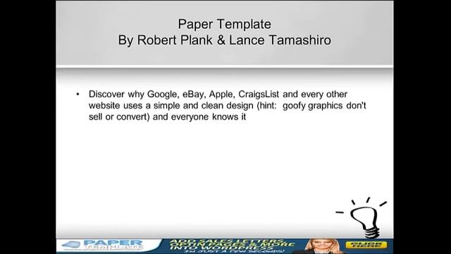 Paper Template - WordPress Plugin смотреть онлайн