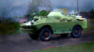 БРДМ 2_ перегоняем на свой полигон