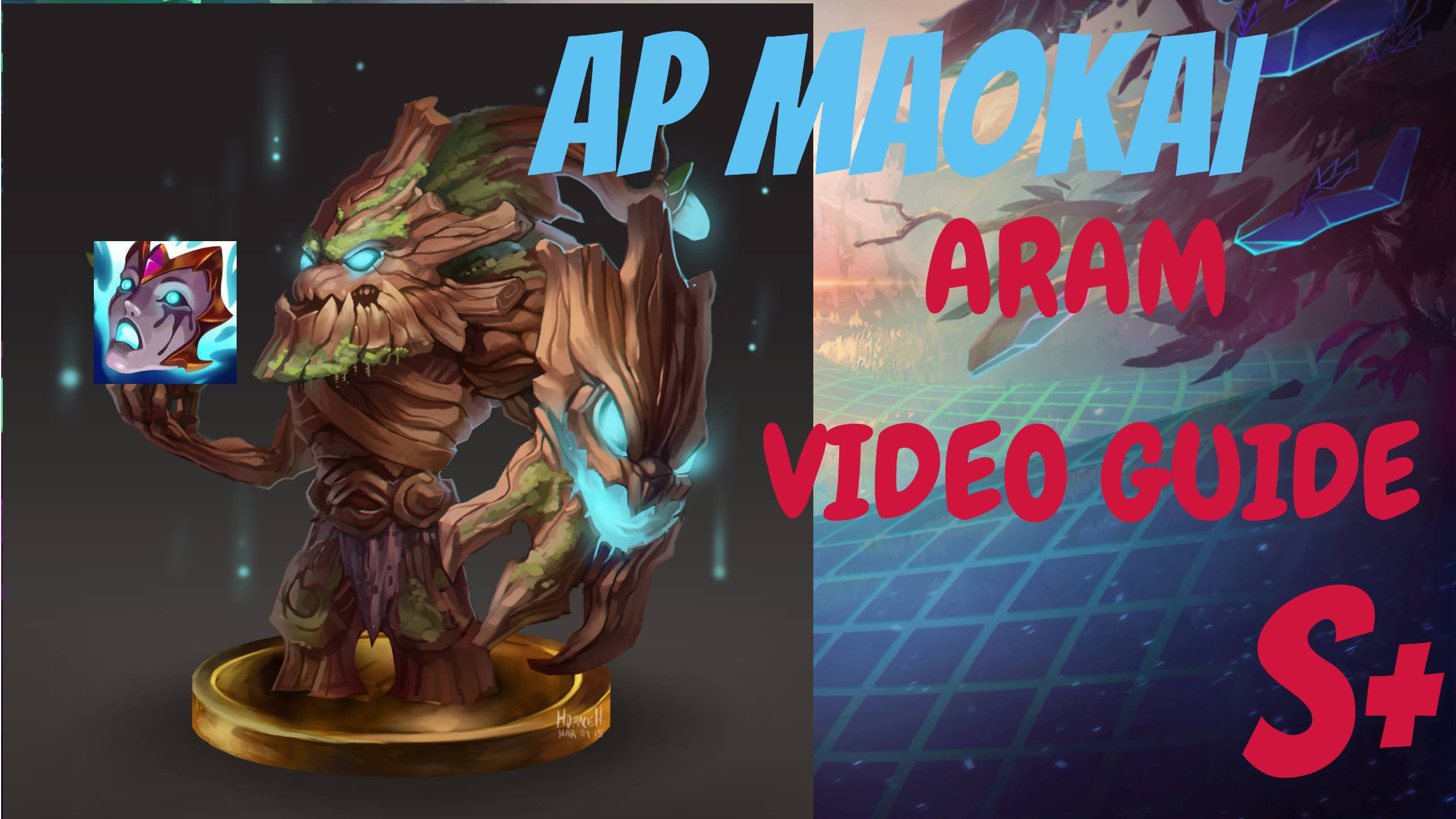 AP LIANDRY Maokai S+ ARAM VIDEO GUIDE(no comment)/Маокай ЛИАНДРИ АП С+ АРАМ смотреть онлайн