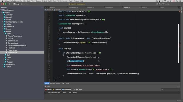 Unity Multiplayer Survival Tutorial (Part 5) - Sync 80 Enemy Robots смотреть онлайн