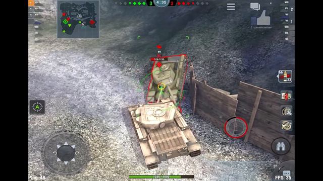 Обзор танка Caernarvon ☆ L1keRusher - WoT Blitz Android и iOS смотреть онлайн