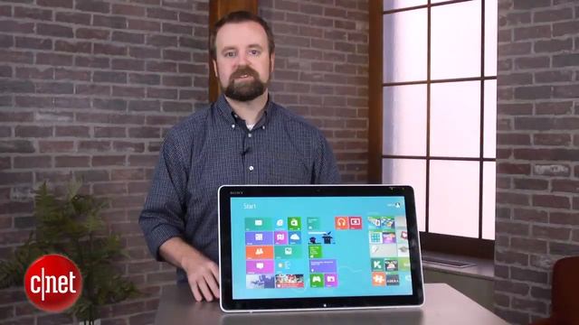 Sony Vaio Tap 20 bridges the desktop-tablet gap - First Look смотреть онлайн