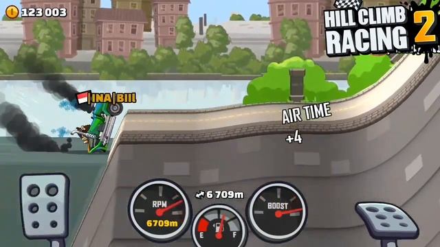 ?Racing Truck in CITY 10010m Adventure-Hill Climb Racing2 смотреть онлайн
