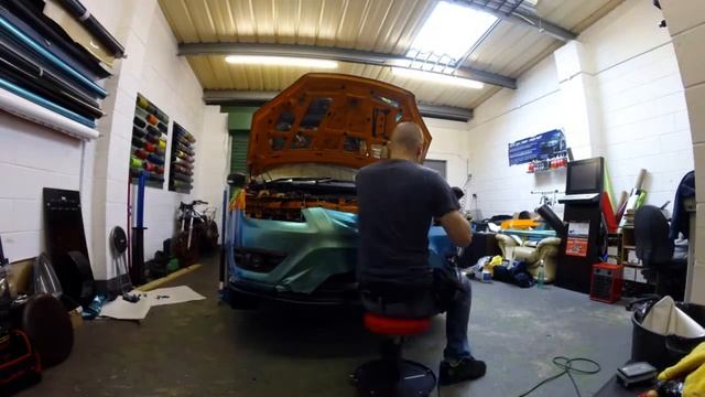 Ford Focus ST full vinyl wrap смотреть онлайн