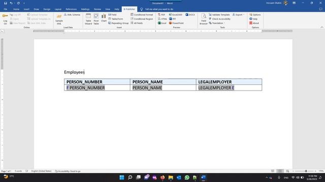 02 Creating the BI Publisher Report using BIP Add Ins смотреть онлайн