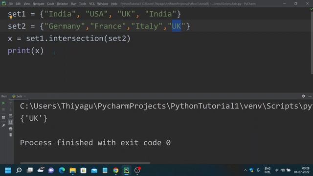 Python Sets: Part 2 - Join Sets | Python Beginners Tutorial | An IT Professional смотреть онлайн