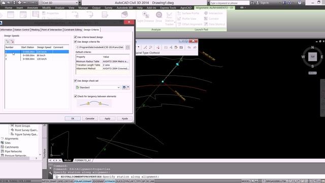 AutoCAD Civil 3D 2014 - 13 Alignment - Edit Geometry смотреть онлайн