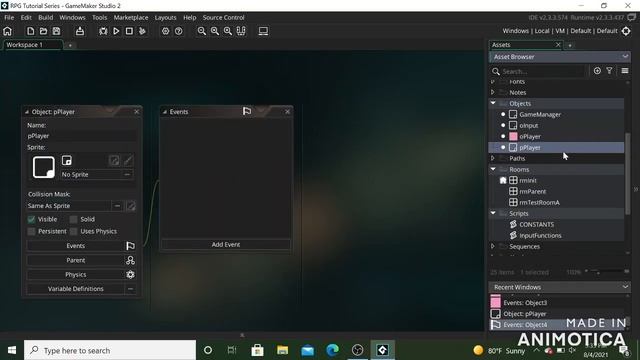 Let's Make a JRPG in Game Maker Studio 2 - Part 1: Intro & Setup смотреть онлайн