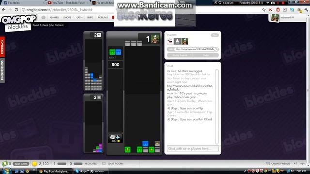OMGPOP Blockles Game 1 смотреть онлайн