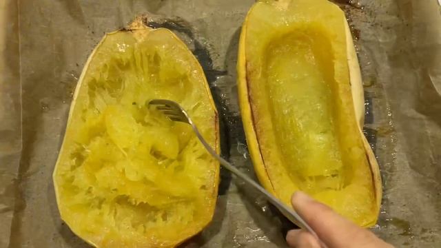 ? Тыква - спагетти запечённая в духовке ? ? без спагетти ??♀️ смотреть онлайн