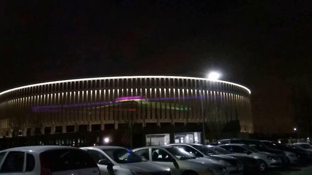 Лазерная проекция на стадион КРАСНОДАР смотреть онлайн