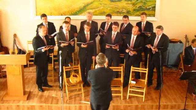 Мужской хор из Германии - "Любовь Отца" 04.05.2013 смотреть онлайн