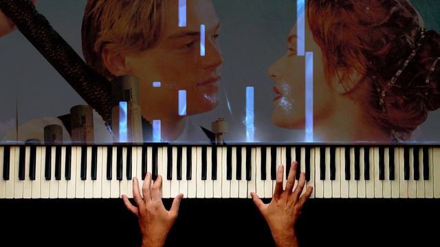 Titanic • My Heart Will Go On - Easy Piano Tutorial смотреть онлайн