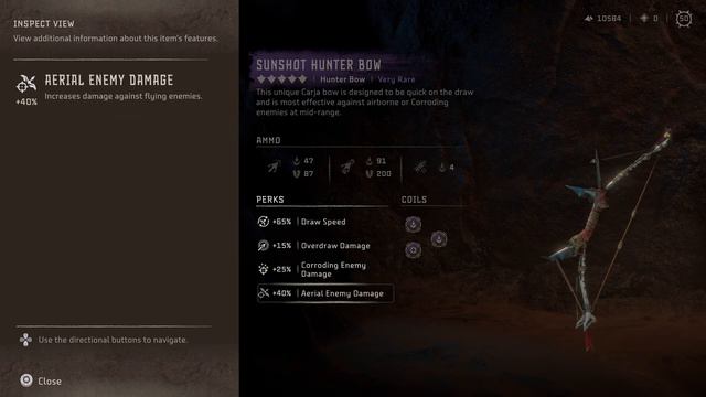 Horizon Forbidden West - Sunshot Hunter Bow (Weapon, Very Rare) смотреть онлайн