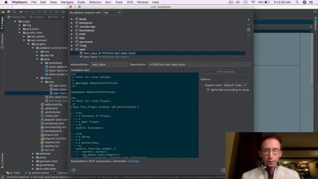 How to create a stub class in PhpStorm смотреть онлайн