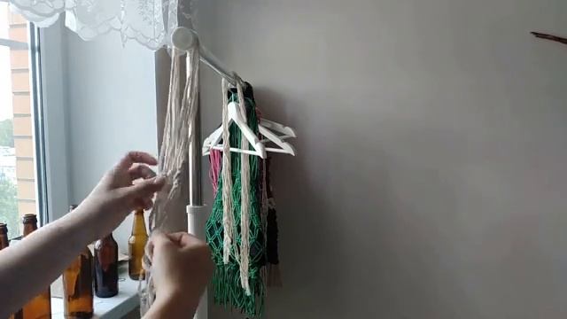 ?Авоська для ВИНА, бутылок, горшков_[360p]