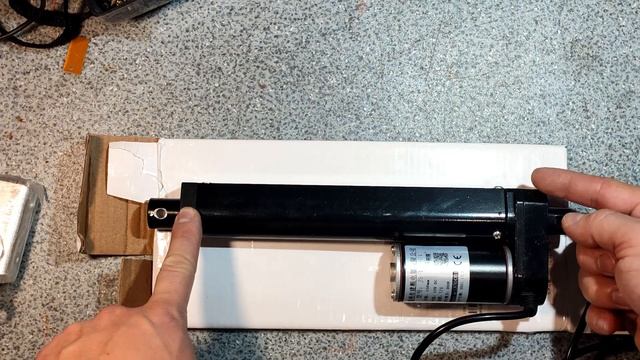 Электрический линейный привод, электрический толкатель на 12 вольт, обзор, применение. смотреть онлайн