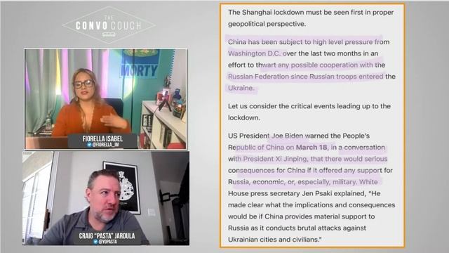 Breaking Down Shanghai Lockdown, Overreach by the CCP or Something More? смотреть онлайн