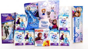 ХОЛОДНОЕ СЕРДЦЕ Микс СЮРПРИЗЫ по мультфильмам Frozen 2 ОЛАФ Холодное Приключение Свитбоксы Пакетики