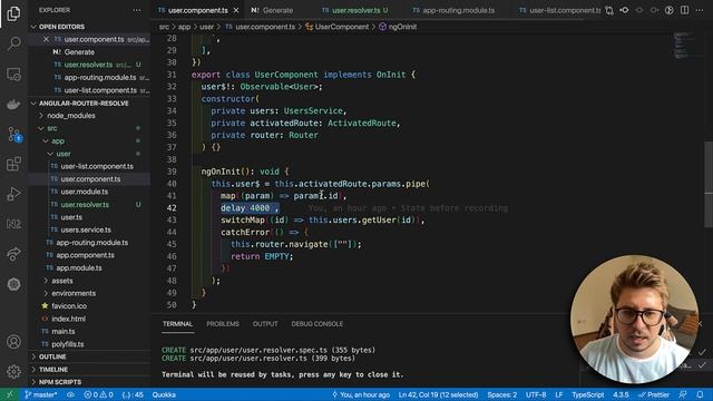 Resolver Guard in Angular Router (2021) смотреть онлайн