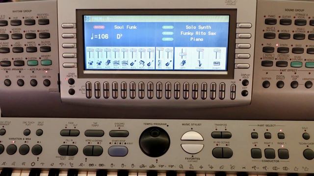 Technics KN6000 - Funky Bass, the sound of 1999 смотреть онлайн