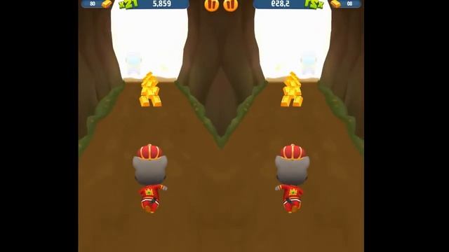 Talking Tom Gold Run King iPad Gameplay 2017 смотреть онлайн