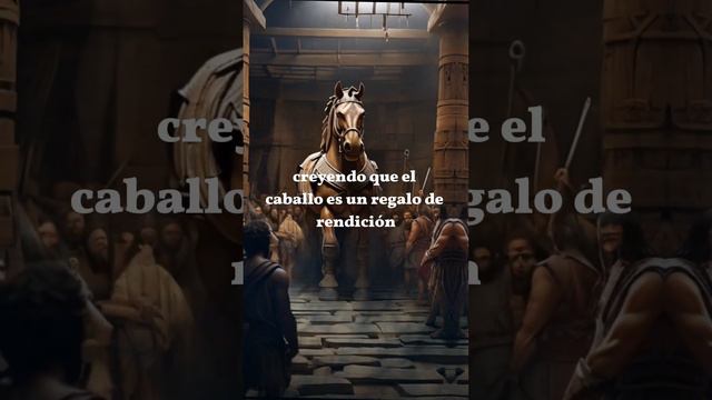 ¿Conocías la historia del Caballo de Troya? #short смотреть онлайн