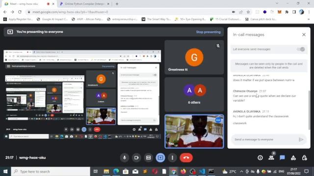 Python datatypes and concatenation смотреть онлайн