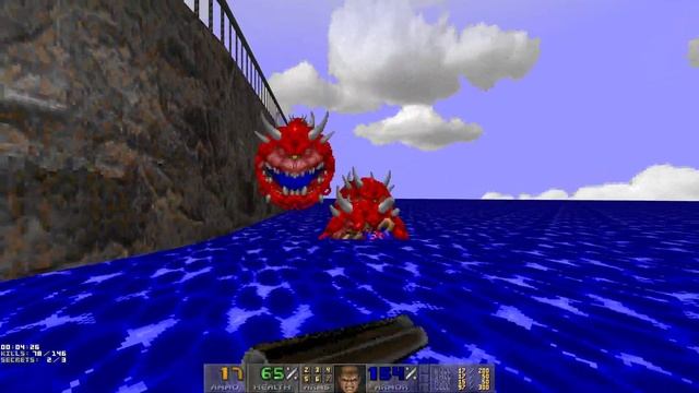 Doom 2: Overboard - MAP09 Skeleton Coast+ - All Secrets No Commentary смотреть онлайн