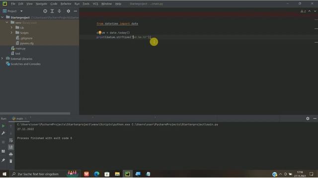 Python | Zeit, Datum, Timer ausgeben | смотреть онлайн