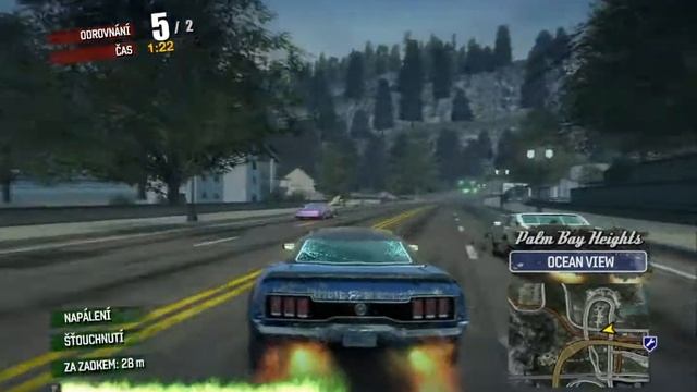 Burnout Paradise The Ultimate Box Gameplay Totalted crash HD смотреть онлайн
