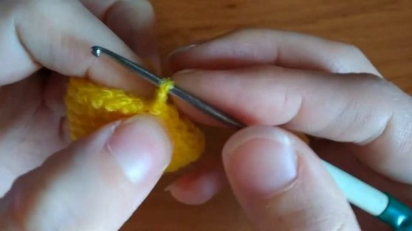 Cомбреро для игрушки (вязание крючком). 2 вариант / Crochet sombrero. Tutorial 2