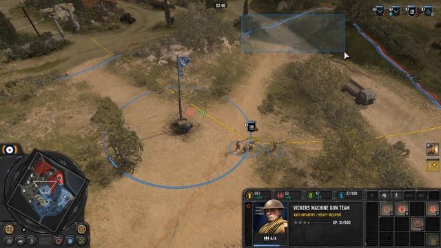 Master the Heavy Weapon Teams and Arc of Fire - CoH3 BEGINNER TUTORIAL смотреть онлайн