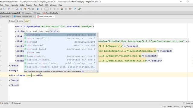 Advance Laravel JQuery Form Validation смотреть онлайн