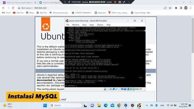 Instalasi Apache, PHP, Mysql, phpmyadmin смотреть онлайн