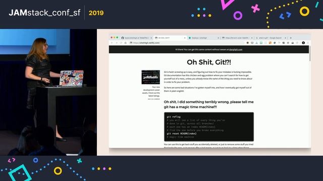 Migrating to JAMstack and OhShitGit! смотреть онлайн